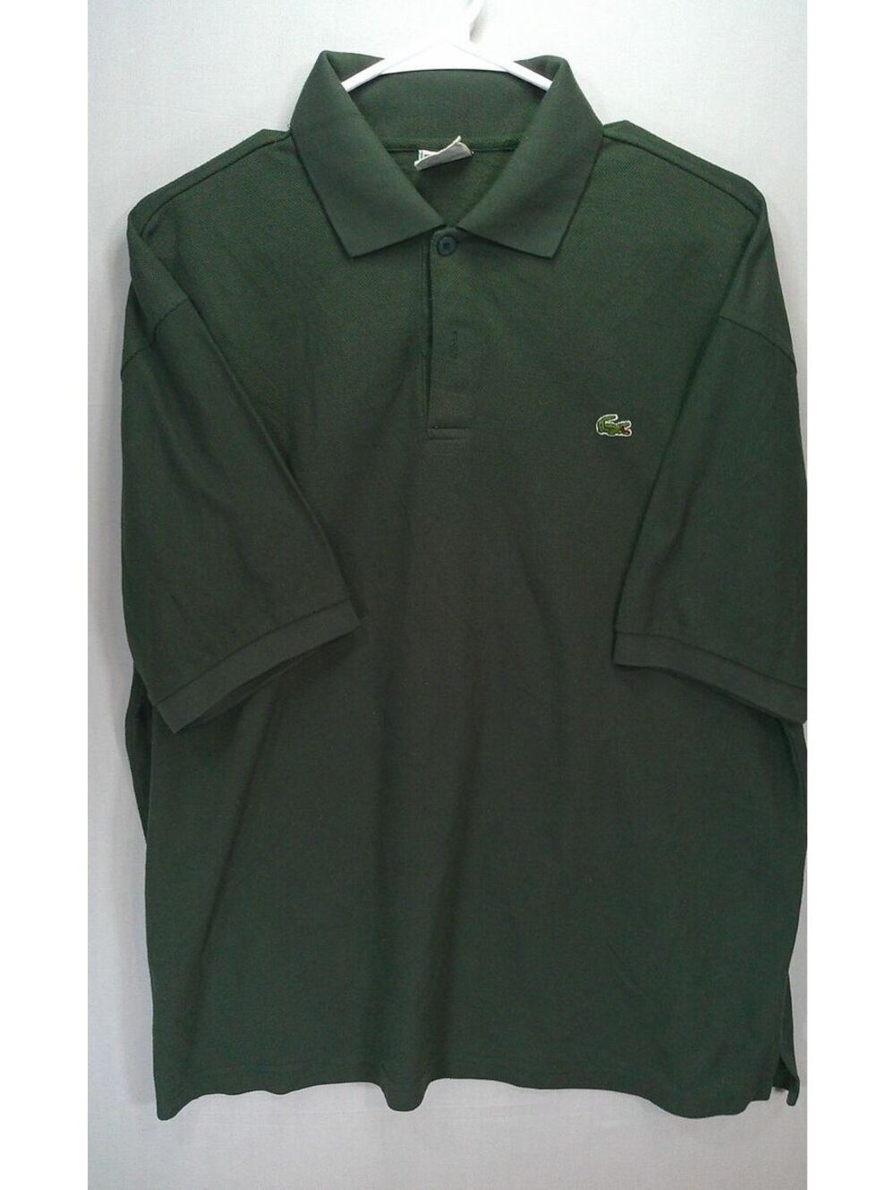 Classic Lacoste Dark Green Polo Shirt Size 7